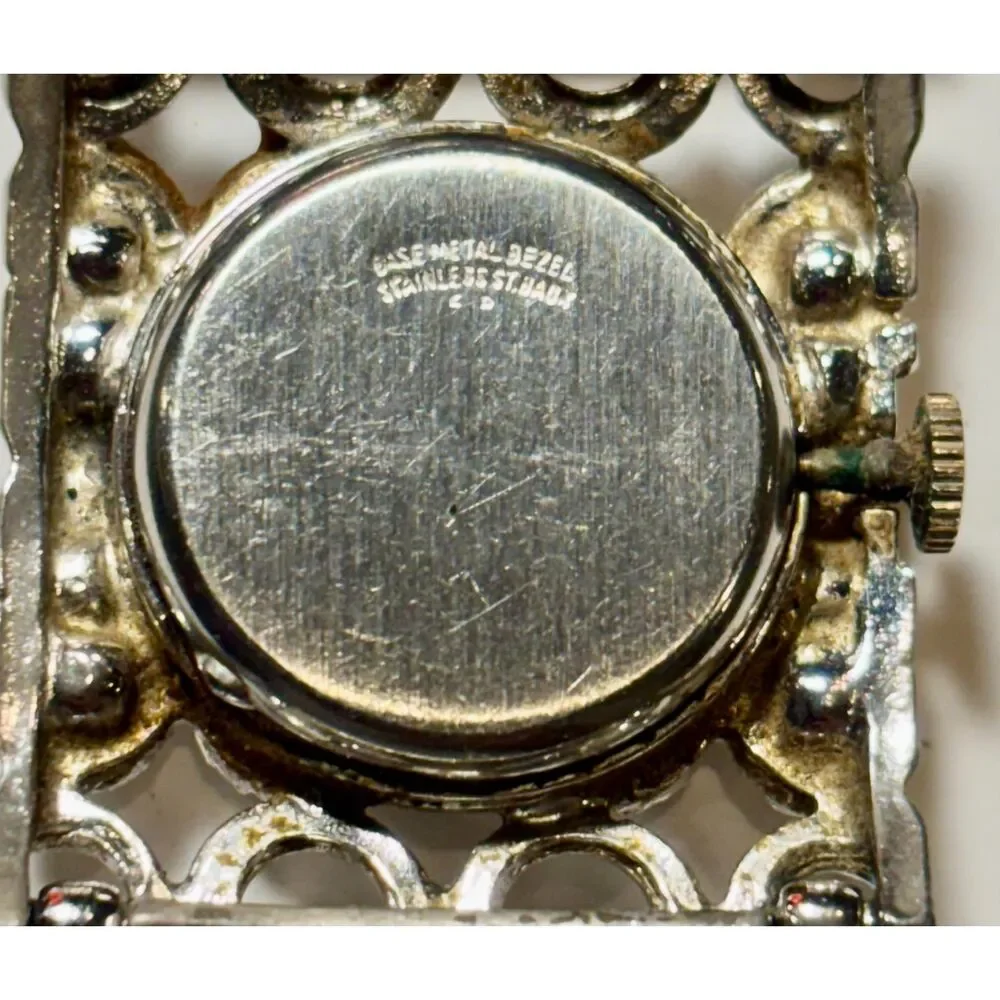 Vintage Clinton 17-Jewel Art Deco Mechanical Watch – WORKING & TICKING!
